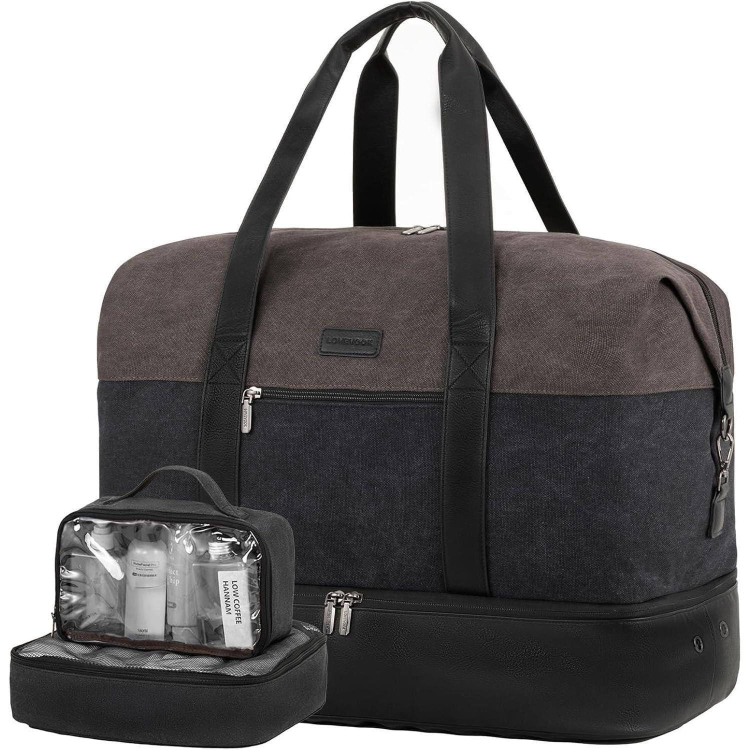Weekender Reisetasche Weekender Herren 56L Handgepäck Sporttasche Duffle Bag