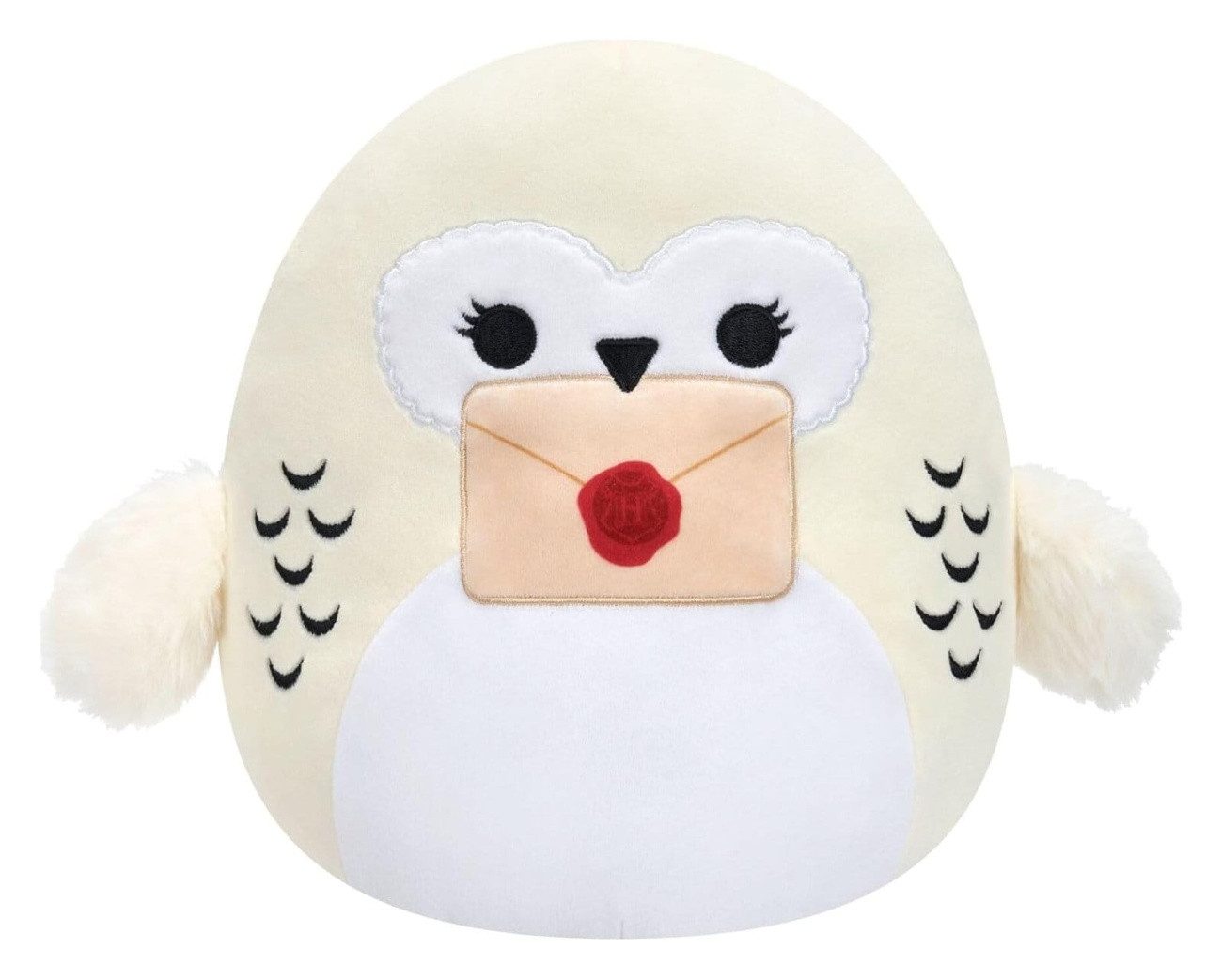 Jazwares Plüschfigur Harry Potter Squishmallow Plüschfigur Hedwig Holding Letter 20 cm