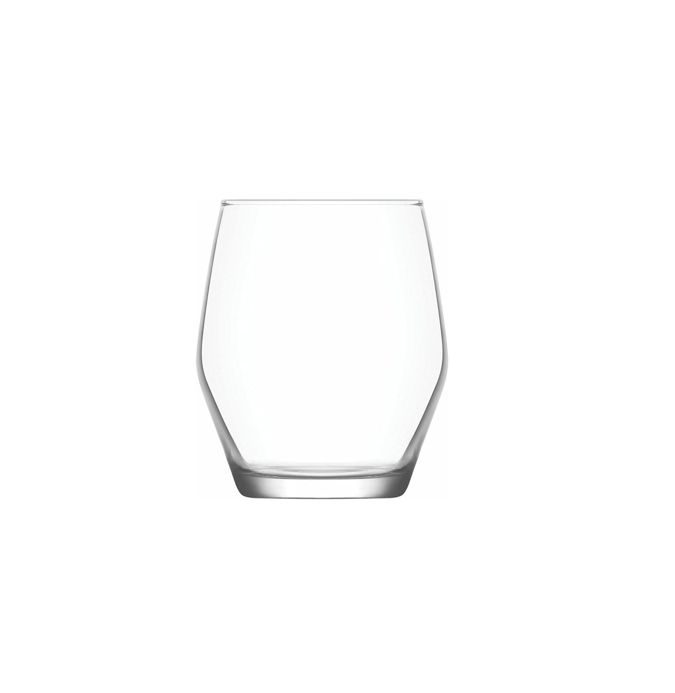 Gläser-Set Ella Gläser - 370 ml - Trinkgläser im eleganten Design 10 x 7 cm