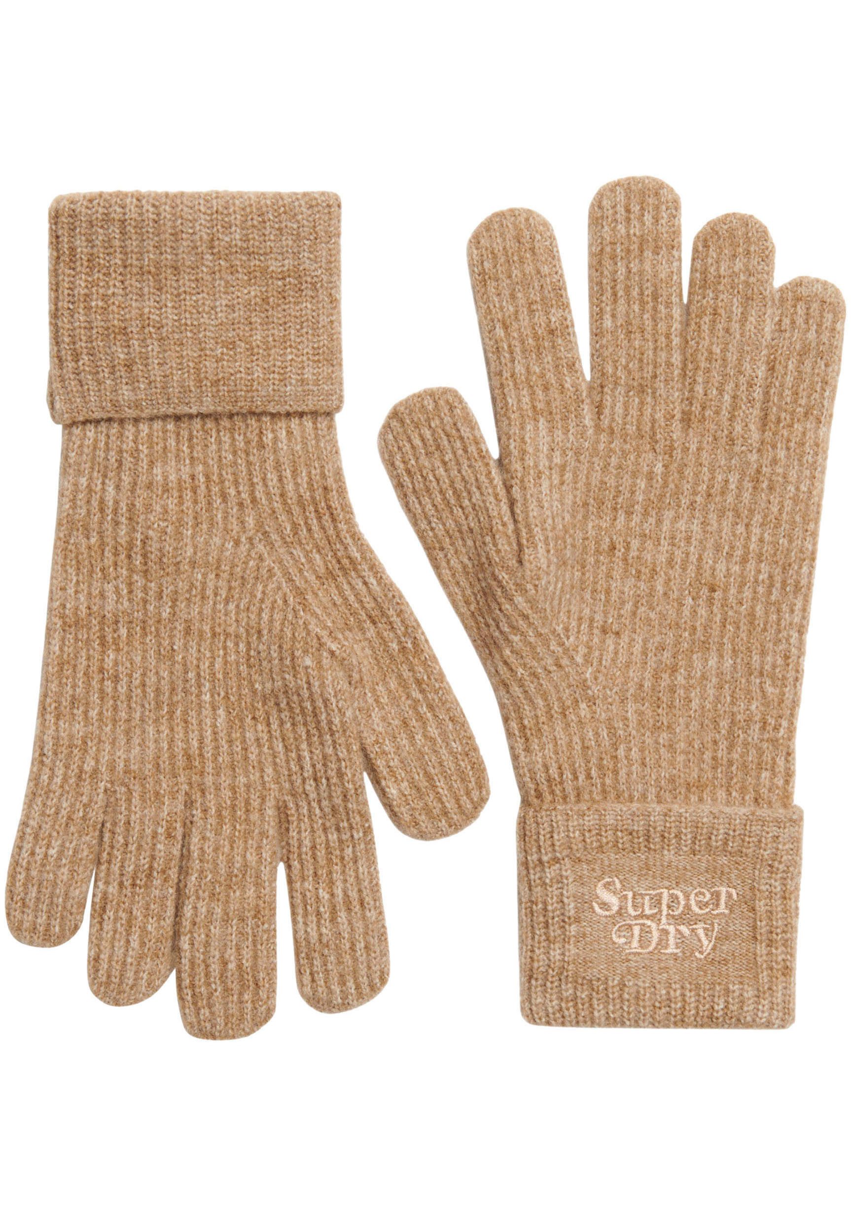 Superdry Strickhandschuhe SOFT RIB KNIT GLOVES günstig online kaufen