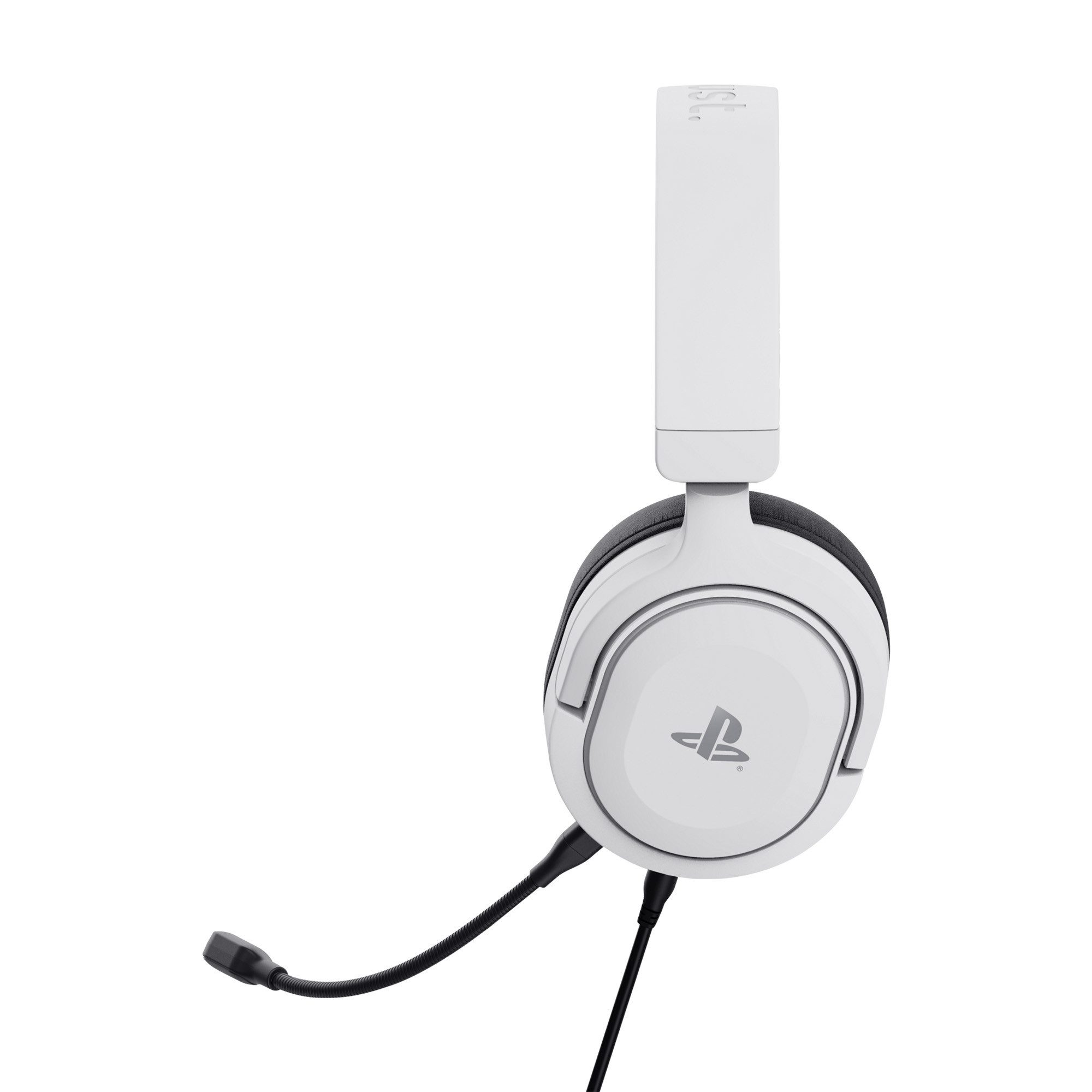 Trust GXT 498 Forta Gaming Headset PS5 PS4 Mikrofon Over Ear Gaming-Headset (Offiziell lizenziert für PlayStation®5 I Strapazierfähige, weiche Over-Ear-Polster  – Bild 3 von 5