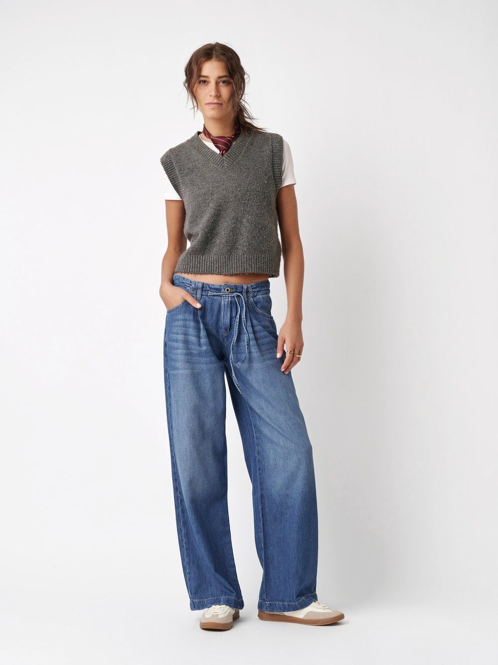 ROSNER Bootcut-Jeans Masha_151 mit Bundfalten günstig online kaufen