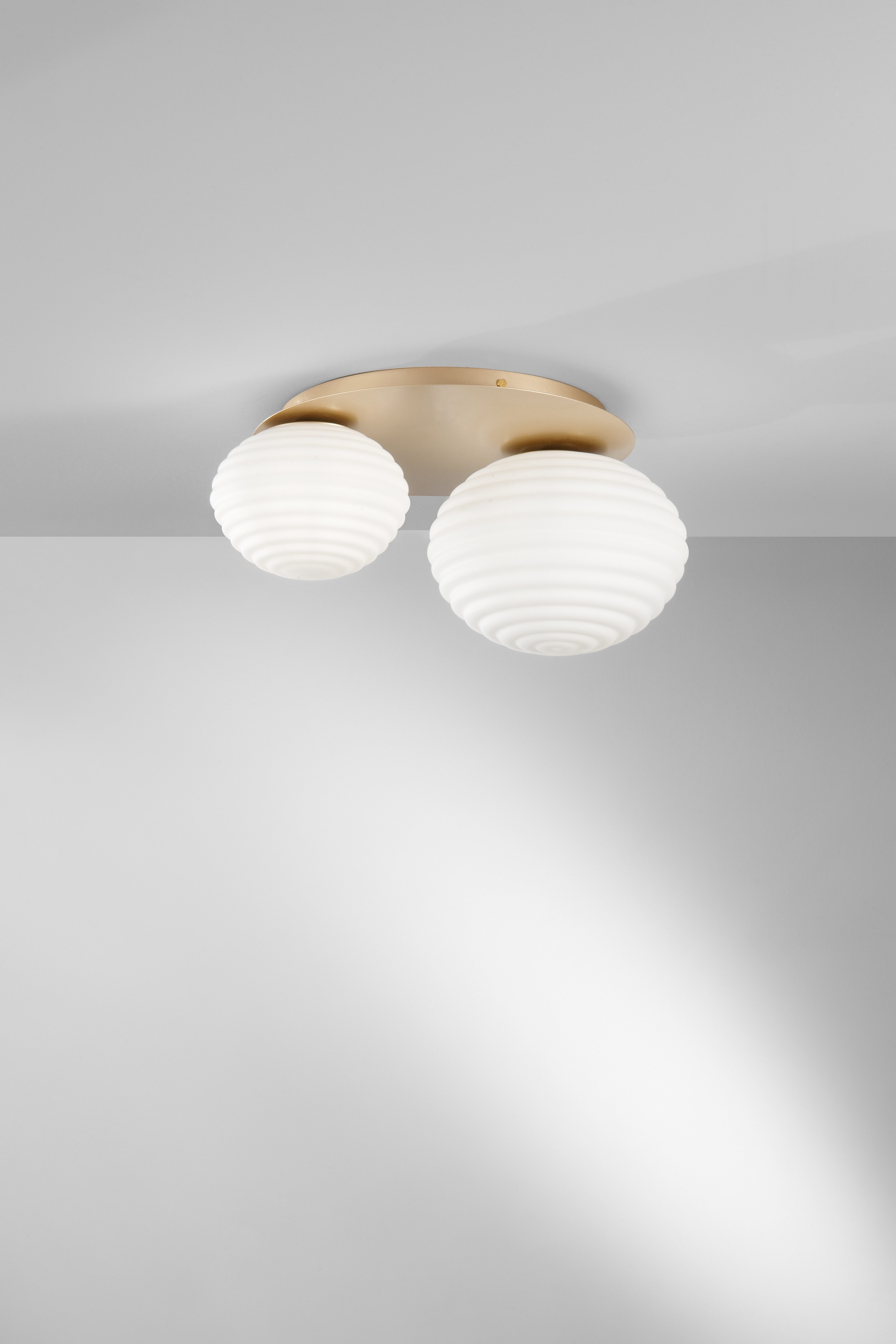 ECO-LIGHT Deckenleuchten Deckenleuchte RIPPLE, Leuchtmittel wechselbar, günstig online kaufen