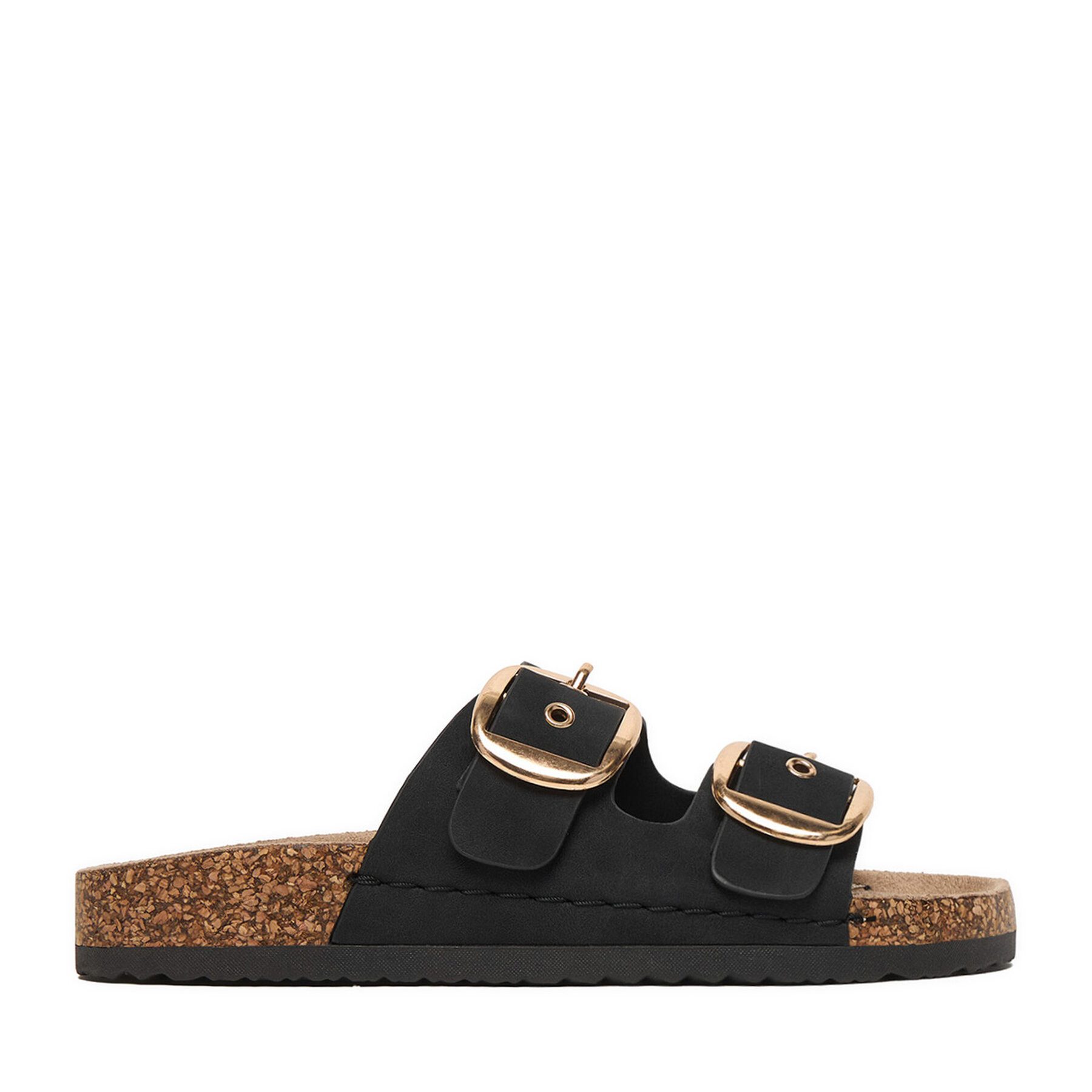Jenny Jenny Damen-Flip-Flops, Schwarz Badepantolette