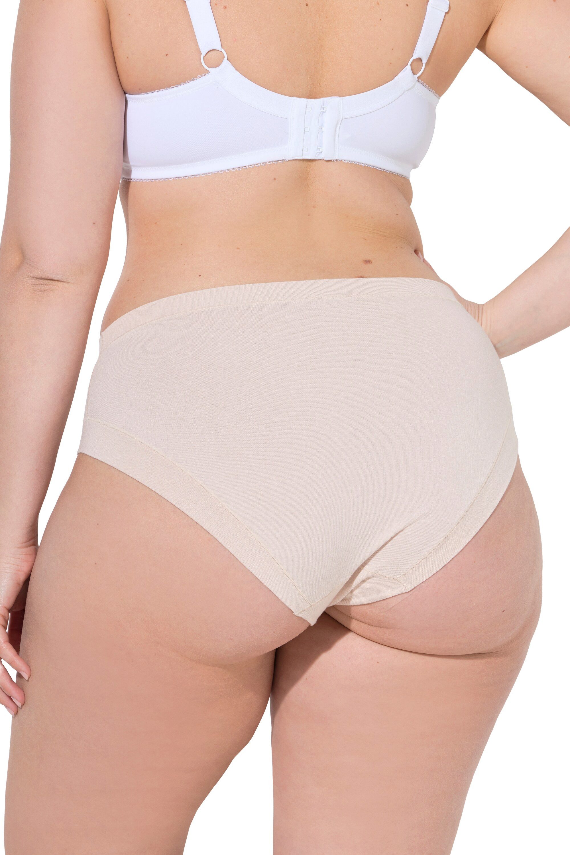 Ulla Popken Midislip Midislips 3er-Pack extraweich
