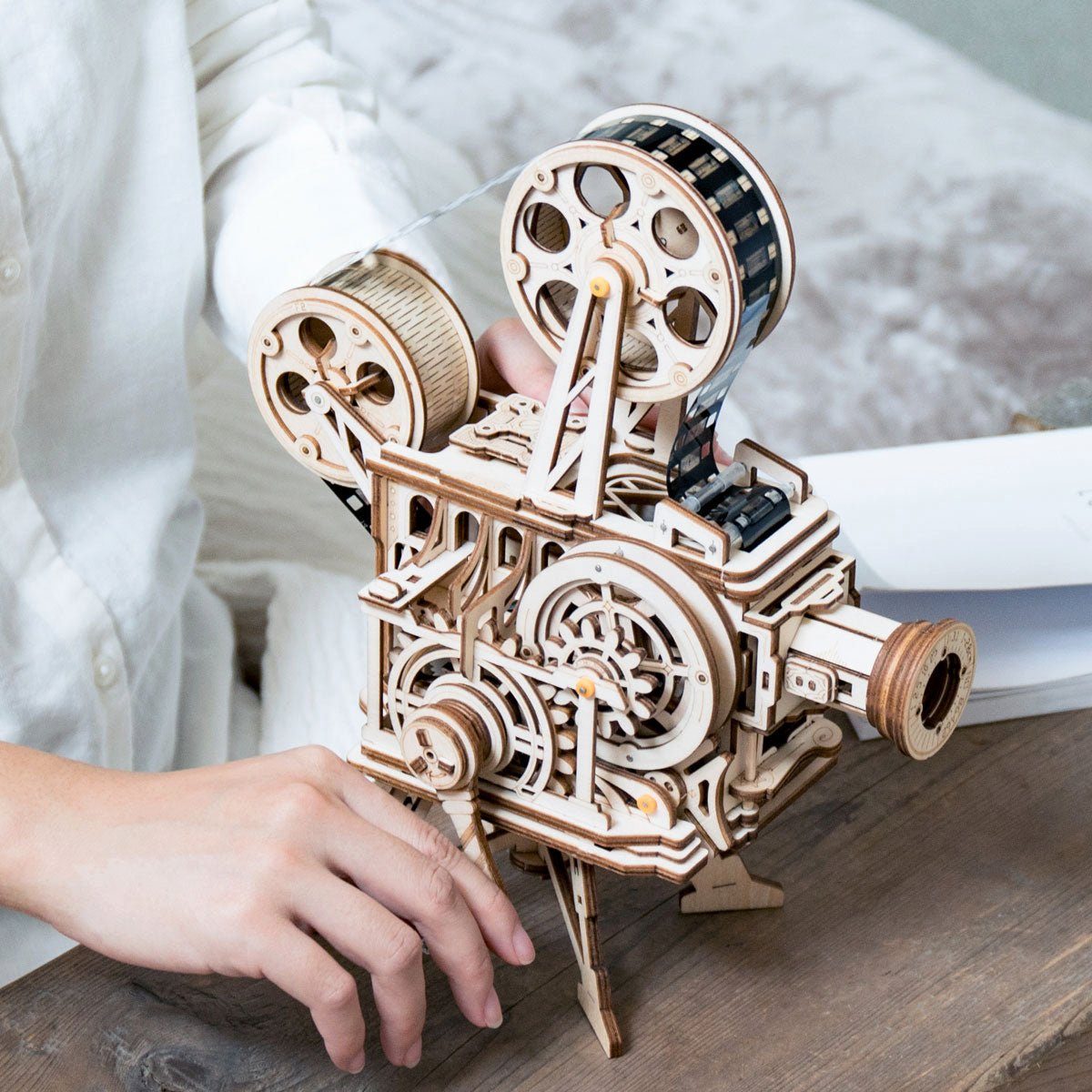 3D-Puzzle Robotime Vitascope Filmprojektor 3D Puzzle
