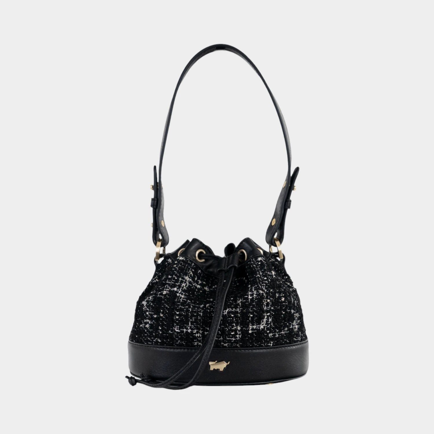 Braun Büffel Handtasche PAULINE Bucket Bag XS schwarz schwarz