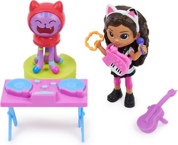 Spin Master Spielwelt Gabby's Dollhouse - Cat-tivity Pack – Musikset mit DJ Catnip, Karaoke Party