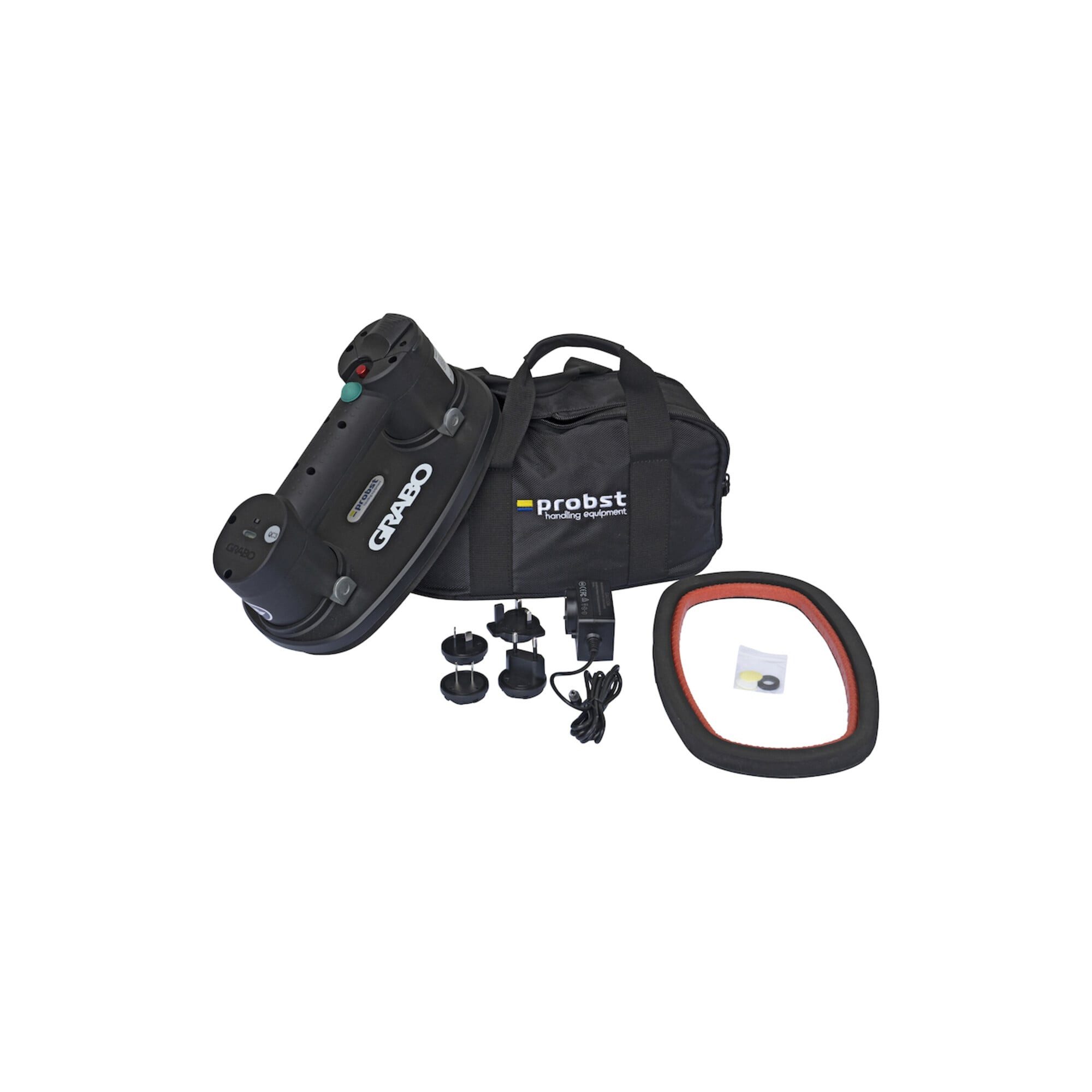 probst Akku-Winkelschleifer PROBST Flieguan-Akku-Handy mit Manometer