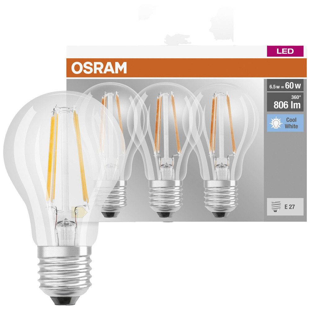 Osram LED-Leuchtmittel OSRAM HOMELIGHTING 4058075819535 LED EEK E (A - G) E27 Glühlampenform