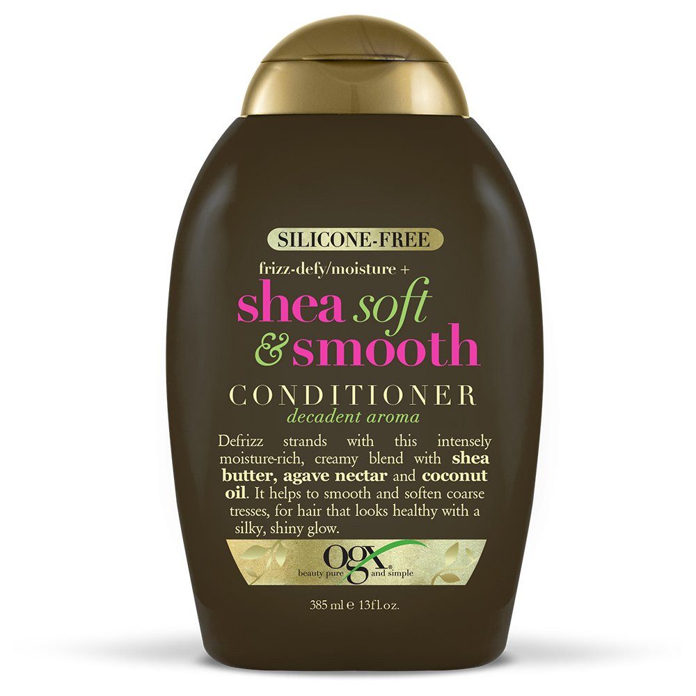 OGX Haarspülung Shea Soft & Smooth Conditioner für gelocktes Haar 385ml, 1-tlg.