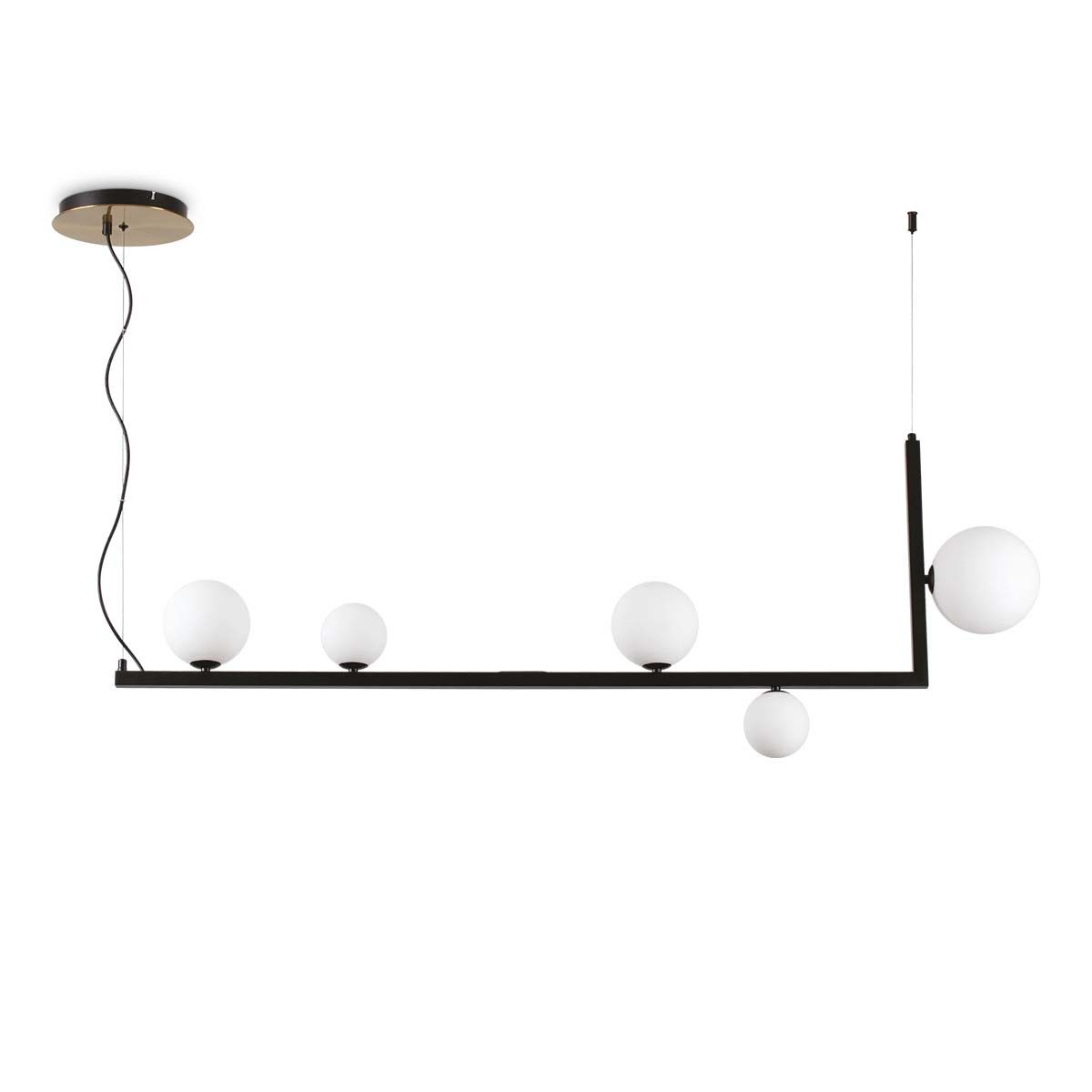 Pendelleuchte Ideal Lux Birds SP5 Pendelleuchte, L: 135,5 cm