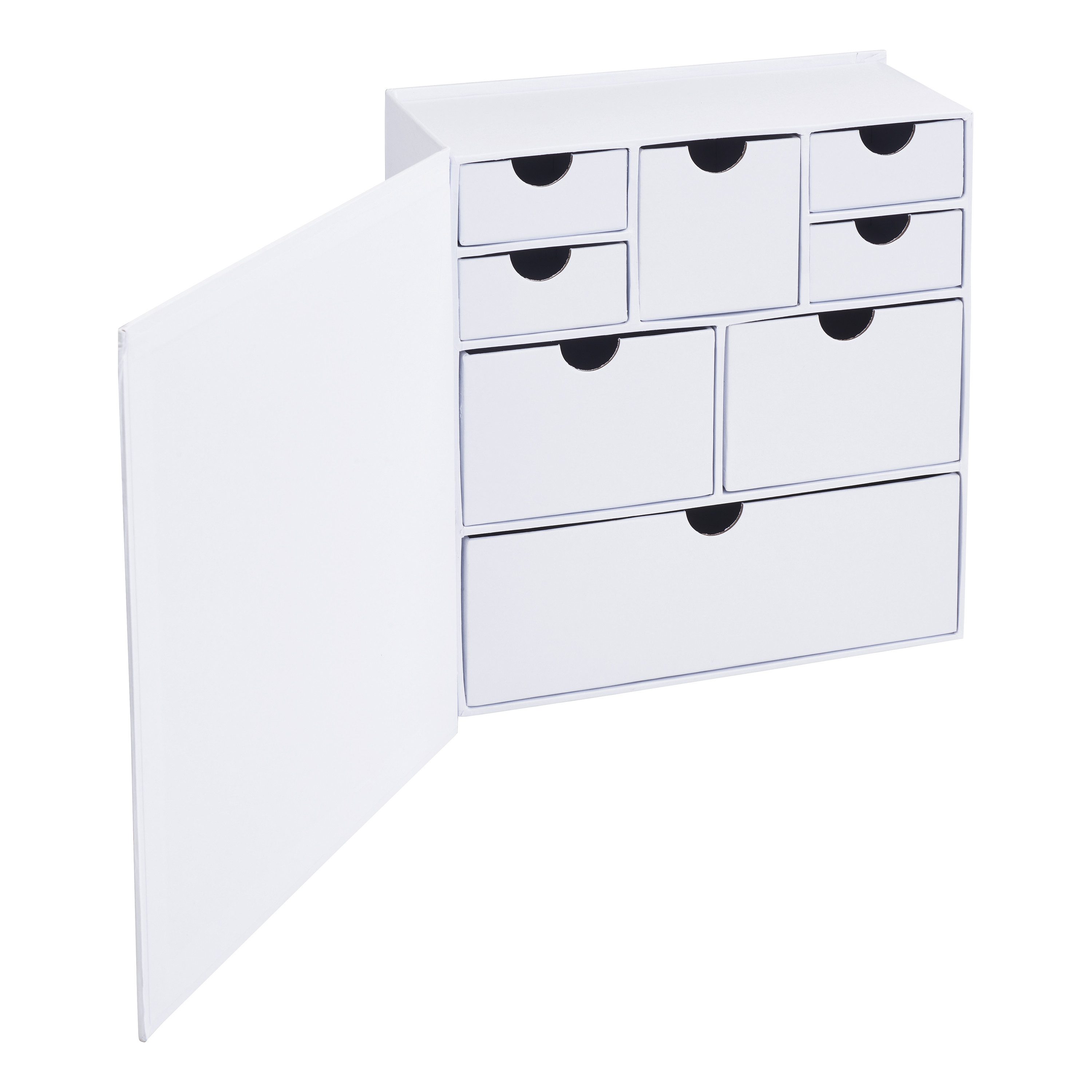 VBS Aufbewahrungsdose Schachtel-Schrank, 8-schübig günstig online kaufen