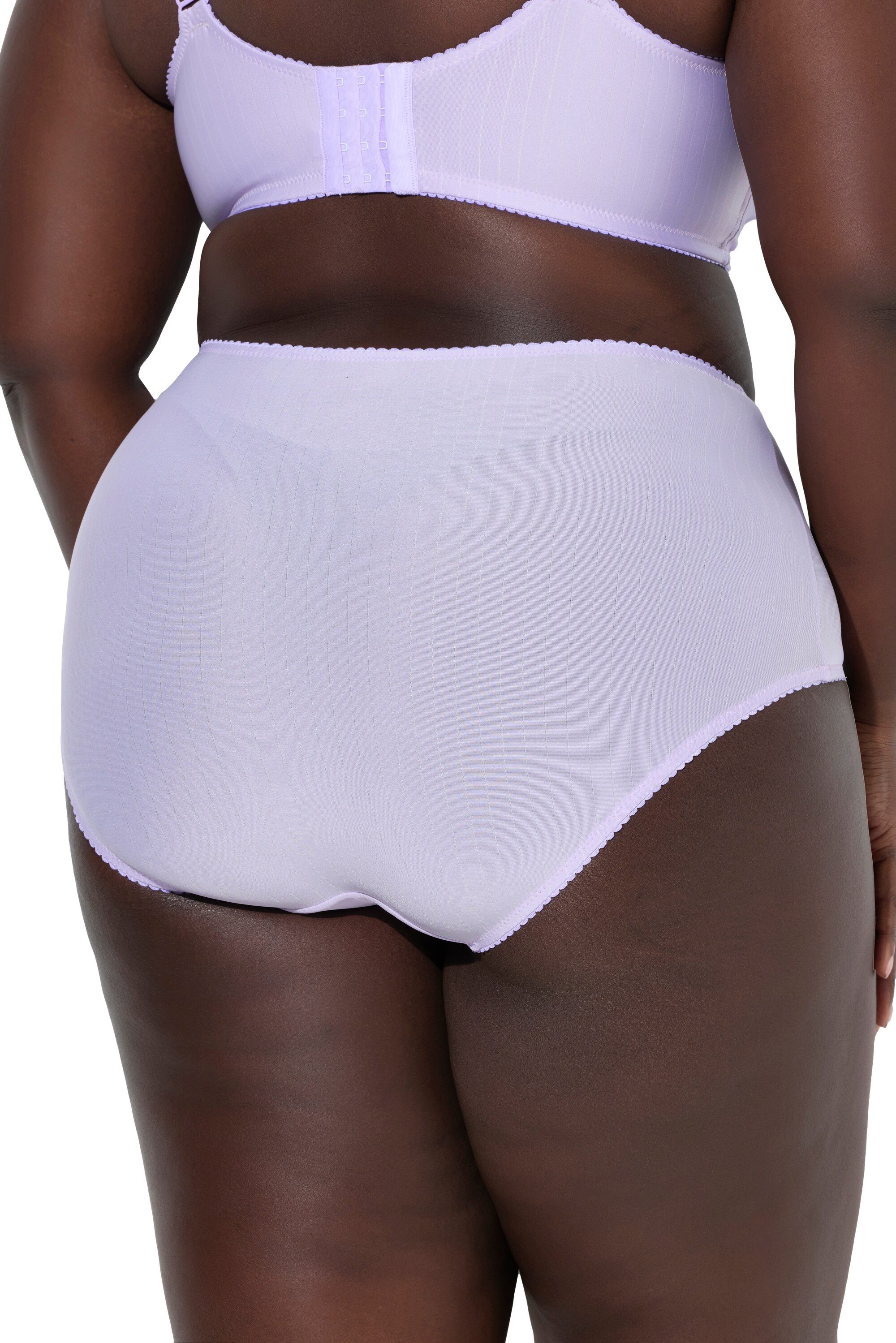 Ulla Popken Midislip Midislips 2er-Pack Nadelstreifen (2-St)