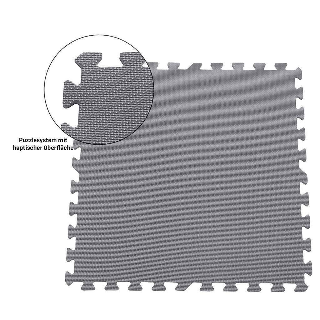 Bodenmatte 24 Schutzmatten + 48 Randstücke, 8,64qm