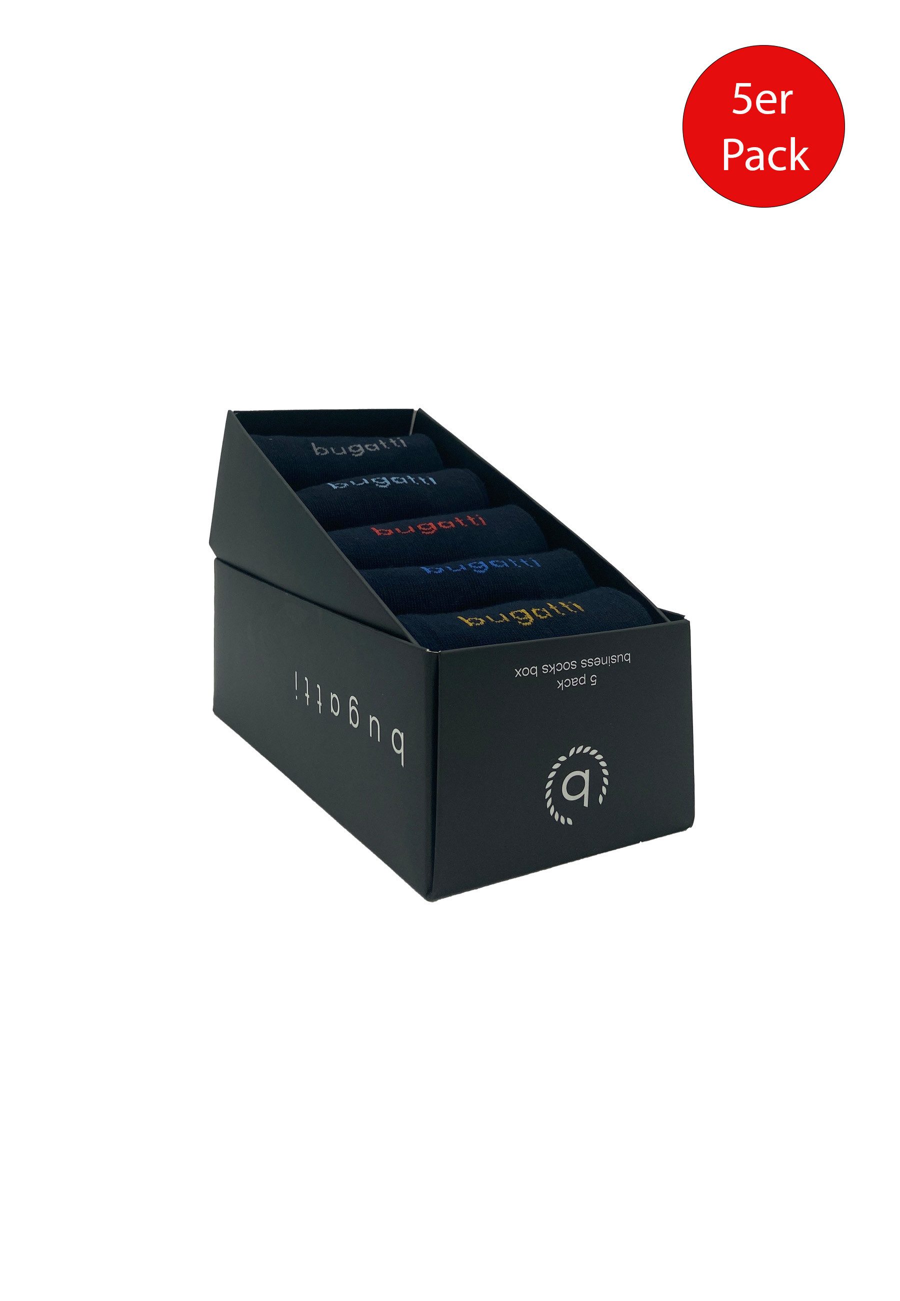 bugatti Socken bugatti Herren Socken Geschenkbox 5er Pack Baumwolle atmungs günstig online kaufen