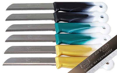 SMI Фруктовий ніж 6-tlg Solingen Овочеві ножі Schälmesser Wellenschliff Кухонні ножі