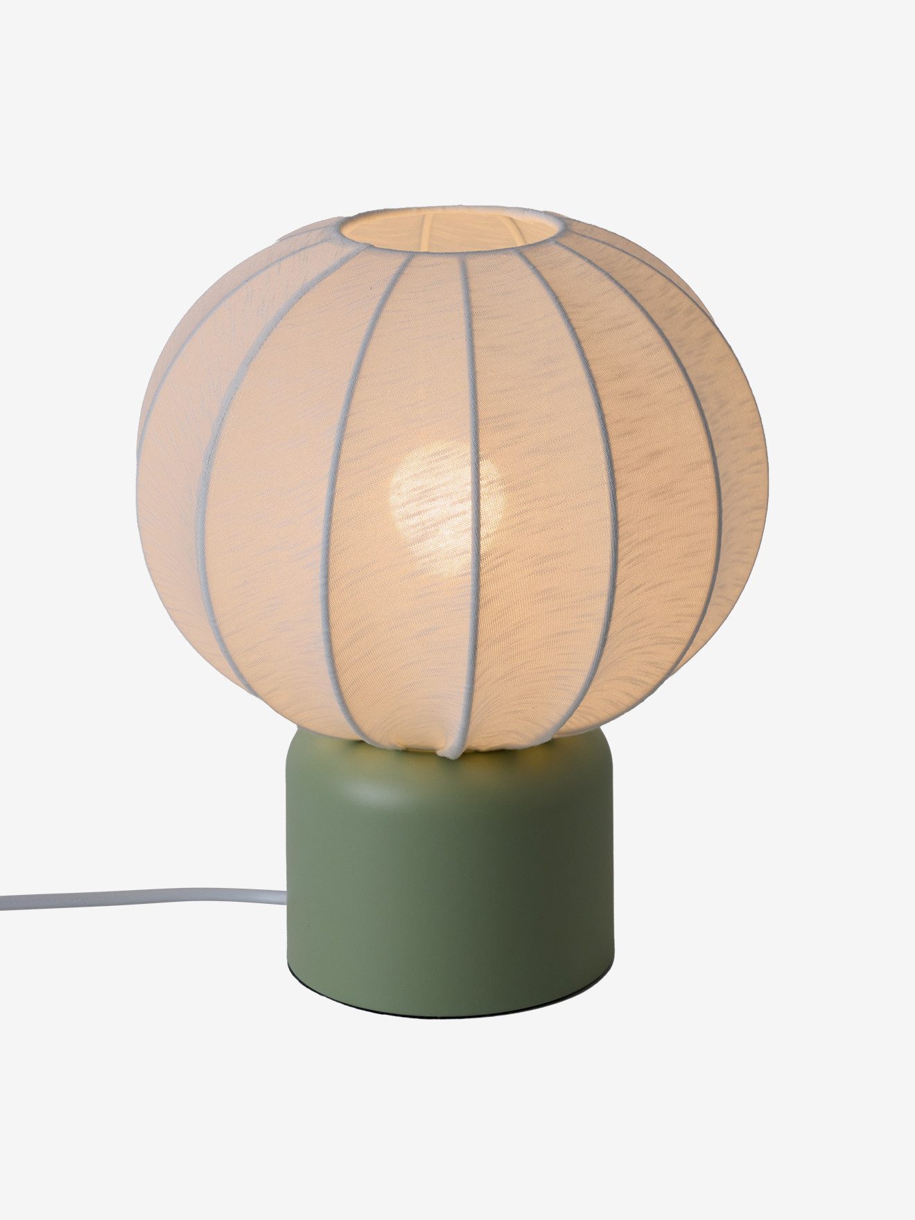 vertbaudet Nachttischlampe Tischlampe Kugelform mit Metallfuß Kinderzimmer
