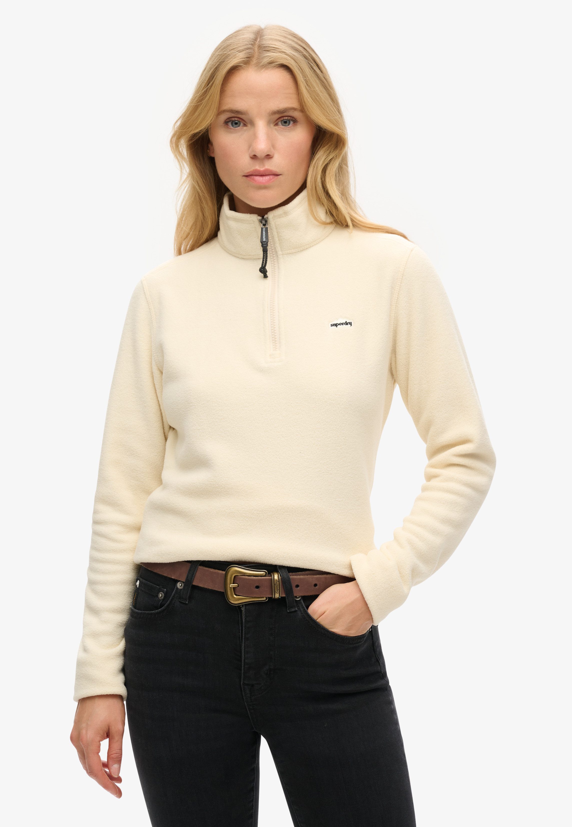 Superdry Fleecepullover POLAR FLEECE HALF ZIP günstig online kaufen