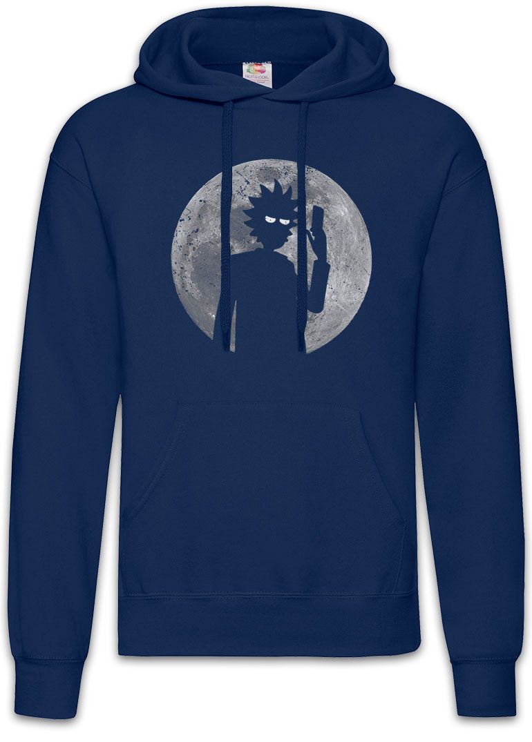 Hoodie Rick Moon Herren Hoodie Mond Rick Sanchez Beth Plumbus Morty