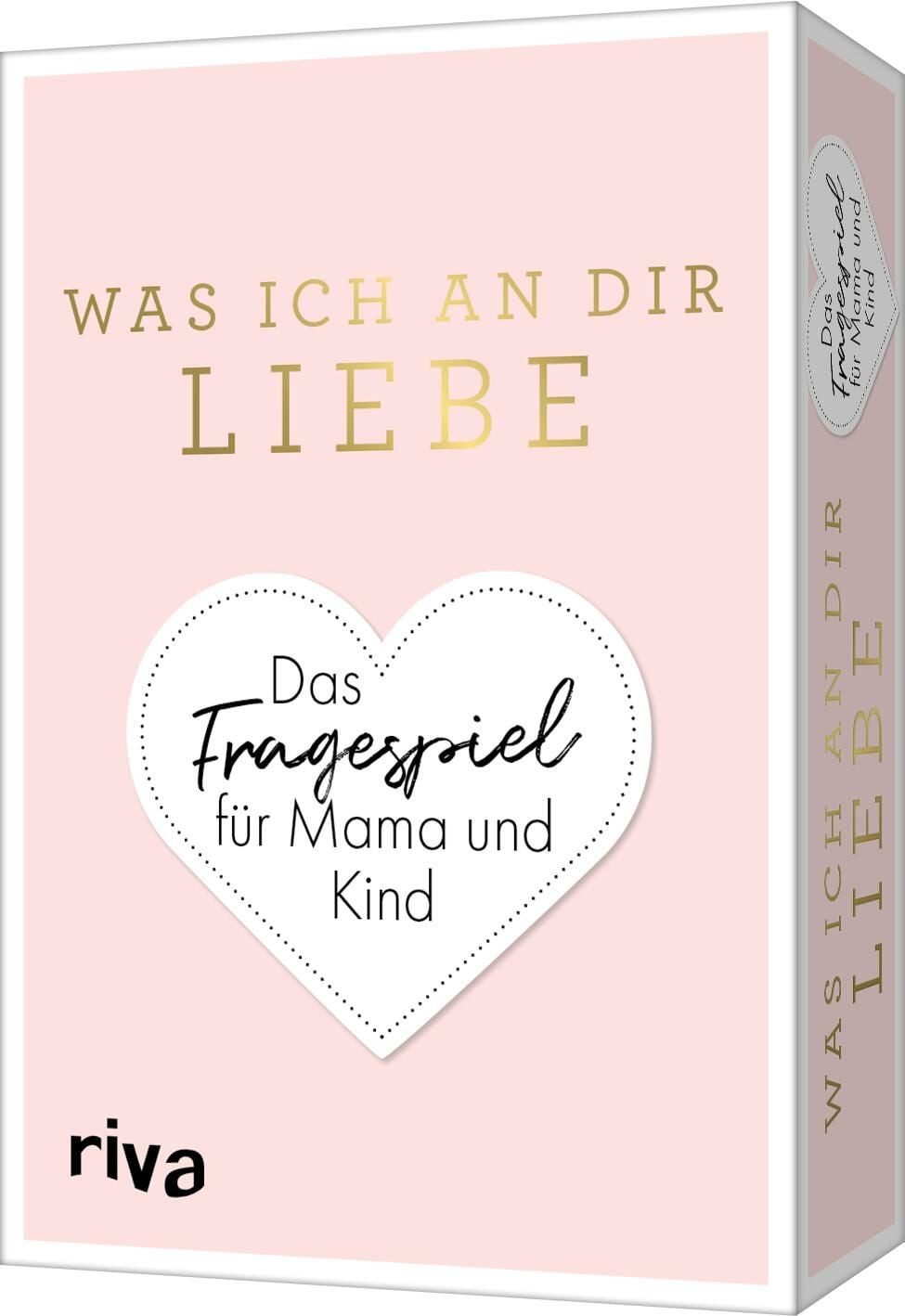 Was ich an dir liebe – Das Fragespiel für Mama und Kind / Alexandra Reinwarth, Liebevolle Fragen für lustige Momente und unvergessliche Erinnerungen. Das perfekte Geschenk für Muttertag und Geburtstag