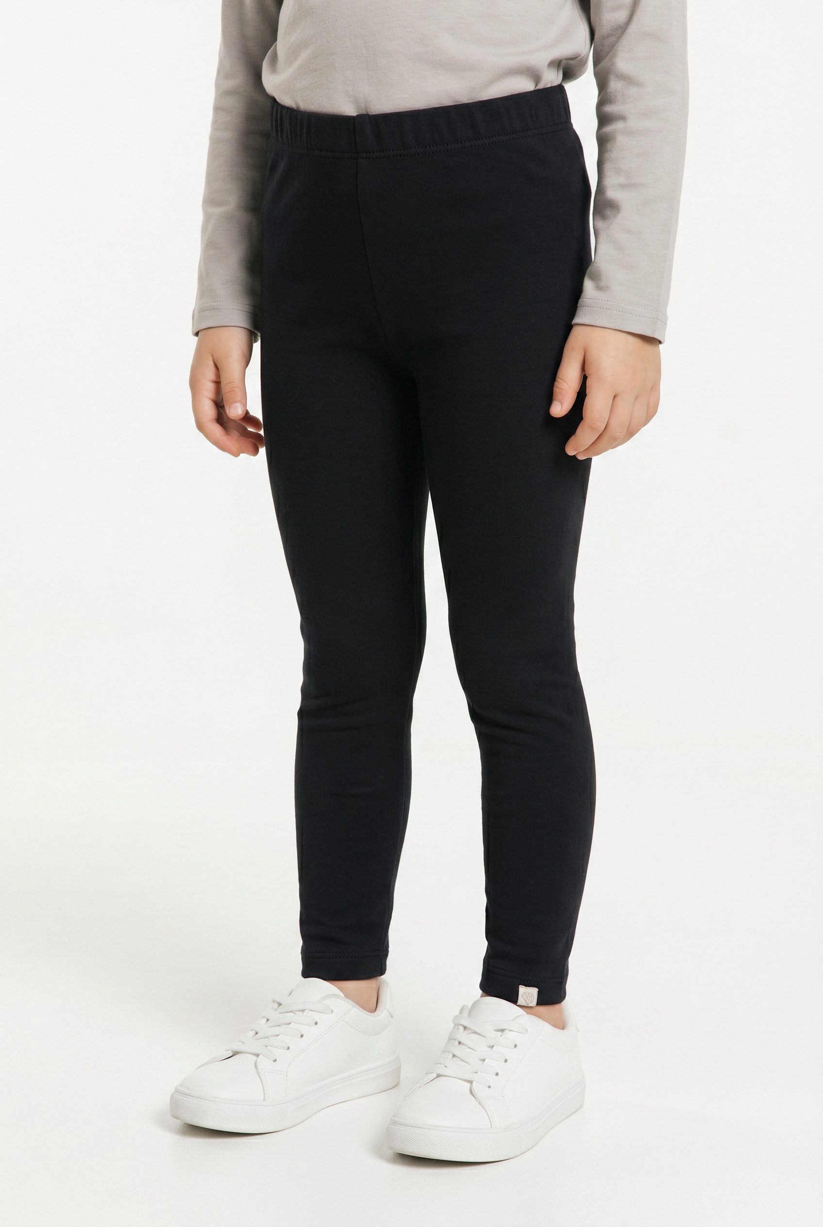 KIDS ONLY Leggings KMGEMILI LIFE BRUSHED LEGGINGS SWT NOOS Baumwollmischung, slim fit