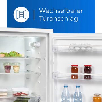 exquisit Vollraumkühlschrank KS18-V-H-170E weiss, 85,0 cm hoch, 60,0 cm breit, 156 L Volumen