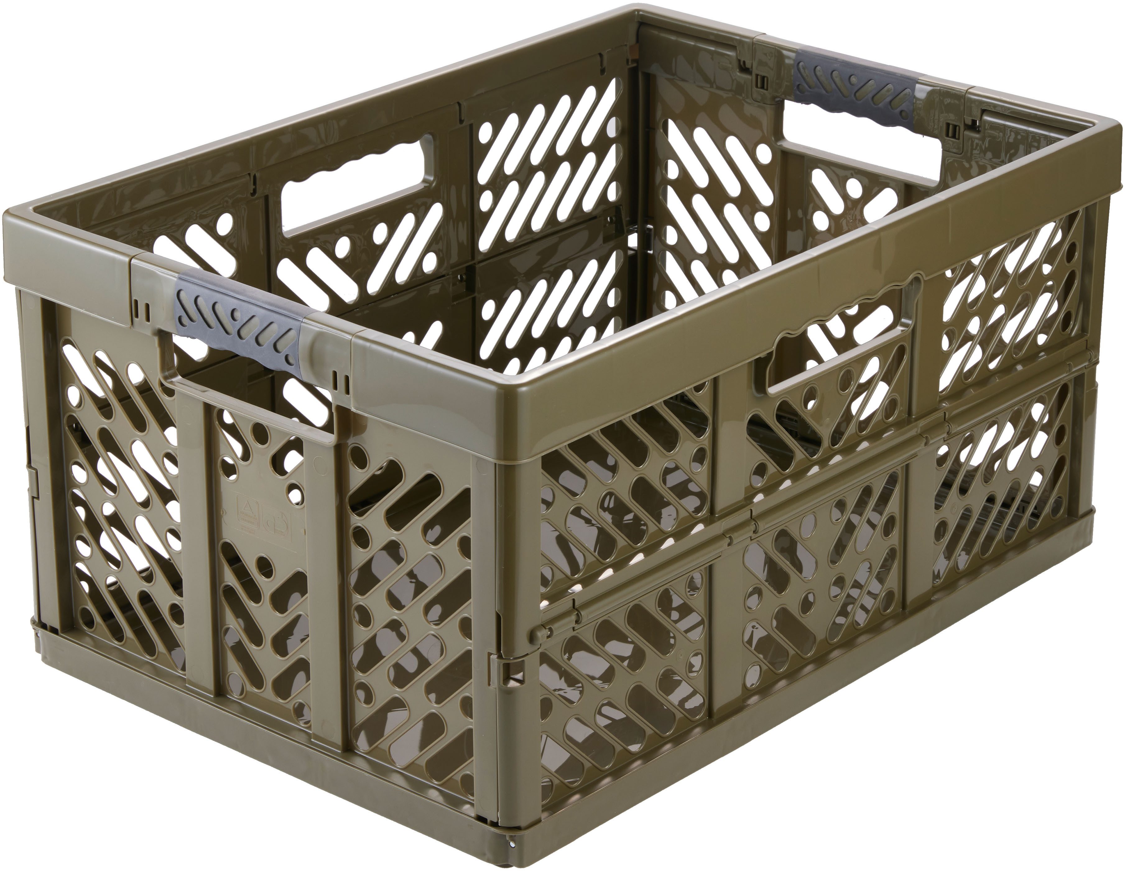 keeeper Klappbox ben, Profi-Klappbox mit Soft-Touch-Griffen, 54 x 37 x 28 cm, 45 l, Soft-Touch-Griffe, zusammenklappbar
