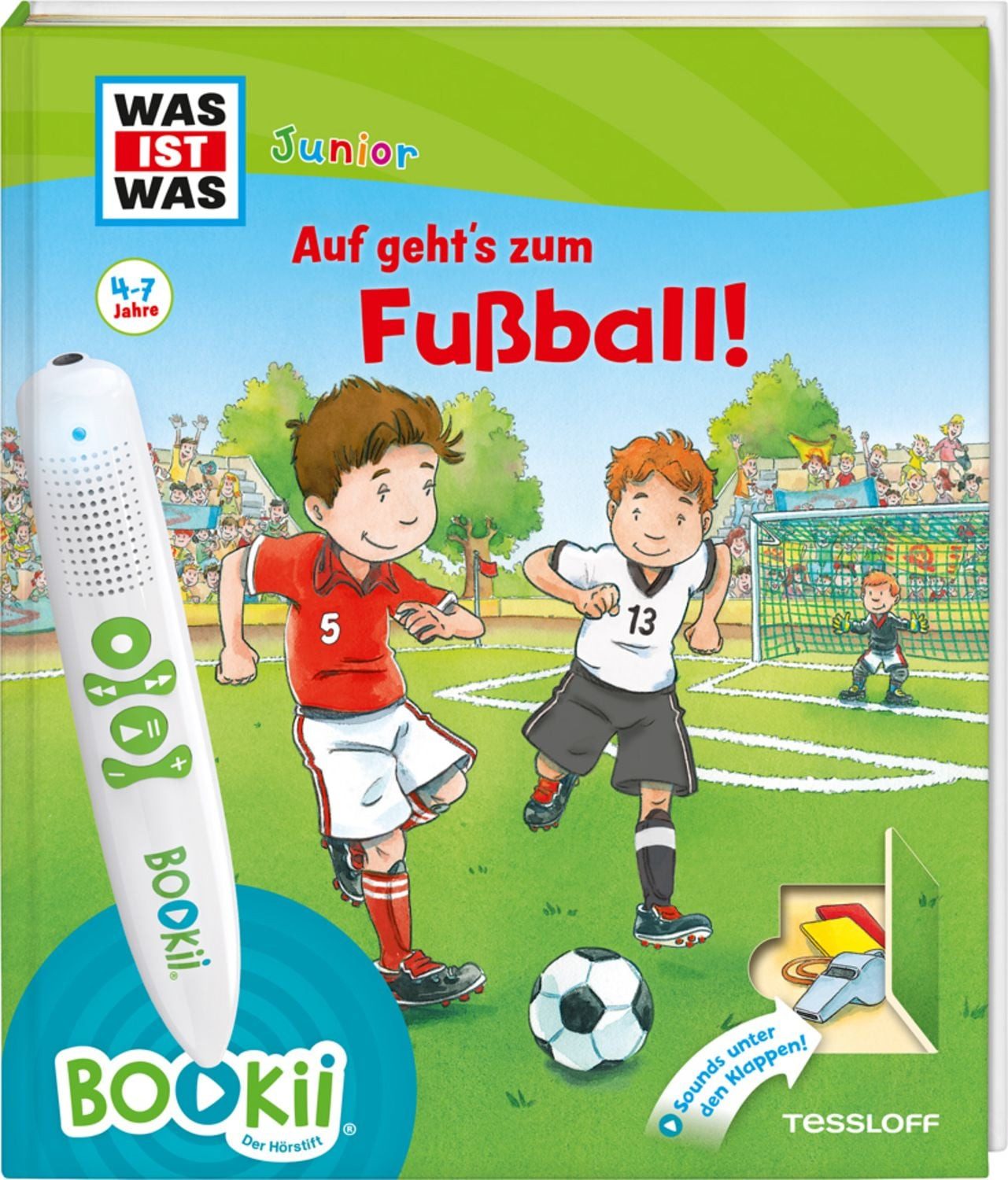 BOOKii® WAS IST WAS Junior Auf geht´s zum Fußball! / Andrea Beständig, Claudia Kaiser, Martin Lickleder, Christina Braun