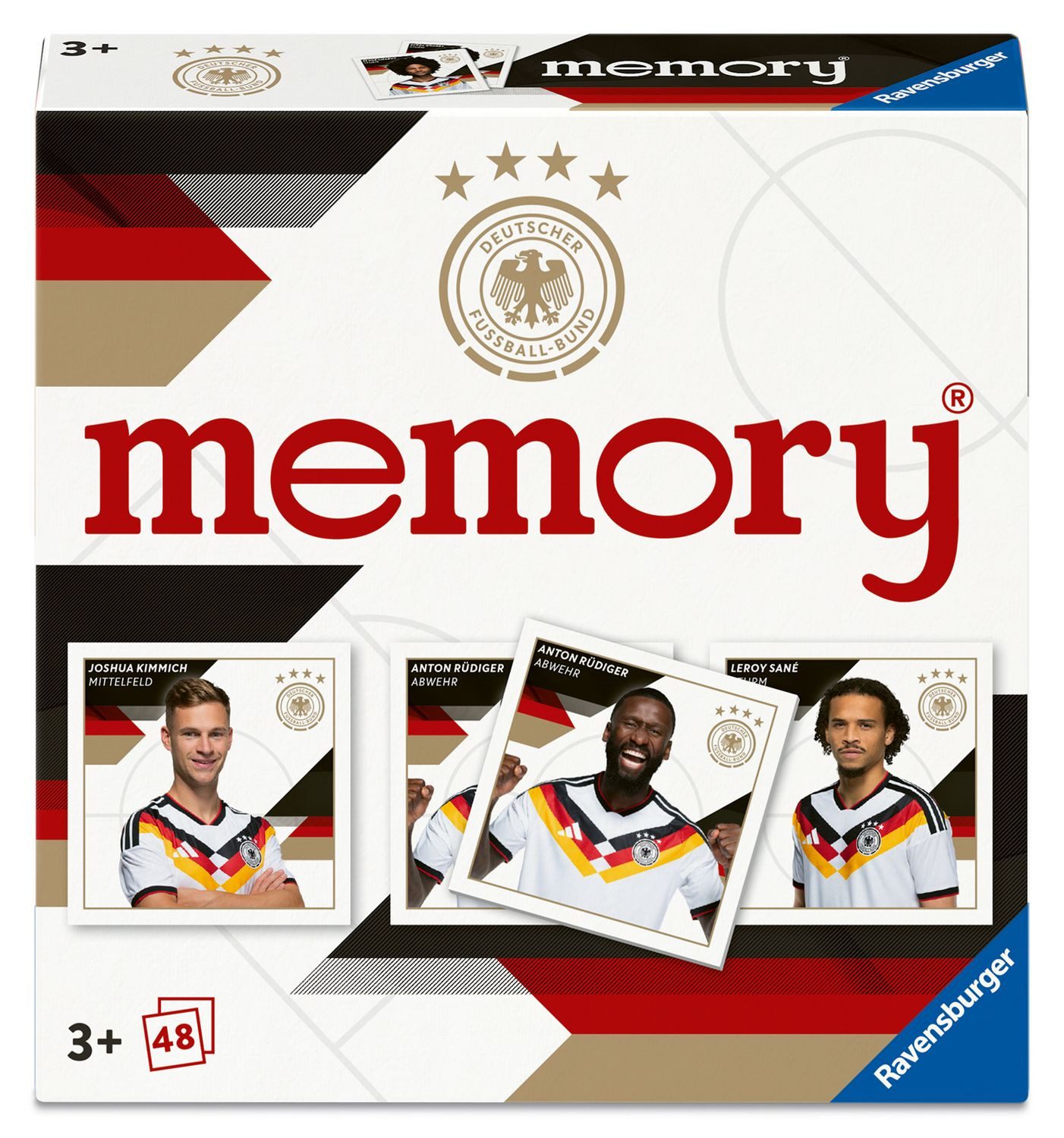 Ravensburger Verlag GmbH Spiel mini memory® DFB Nationalmannschaft Fußball-WM 2026 - Kinderspiel ab 3