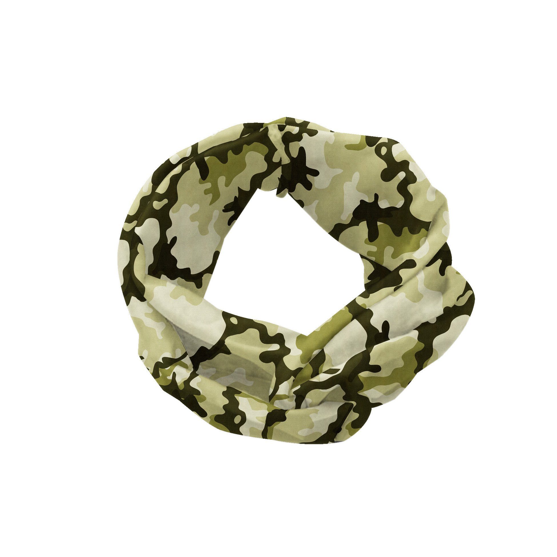 Abakuhaus Stirnband Elastisch und Angenehme alltags accessories Jungle Camouflage-Design Grün