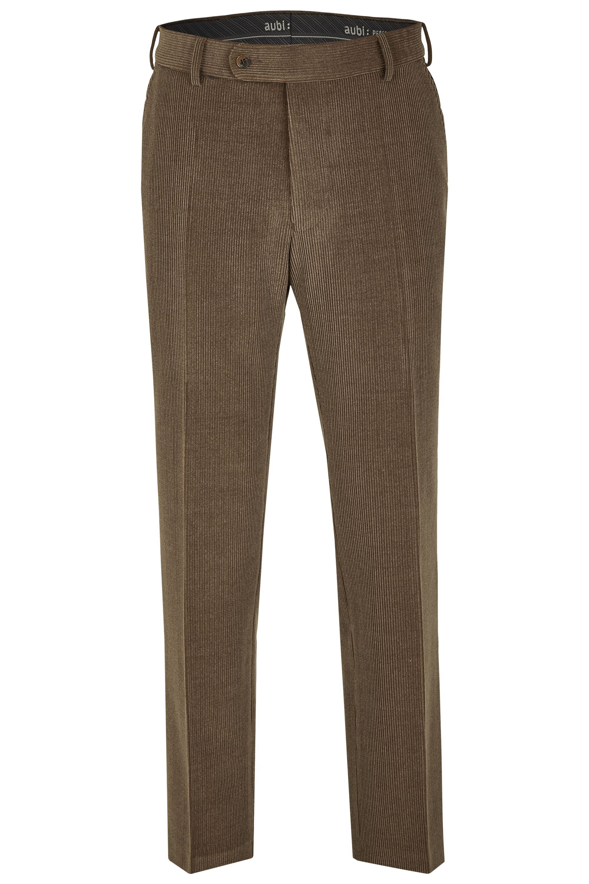 3/4-Hose aubi Perfect Fit Herren Hose Schurwoll Cord Stretch Modell 29