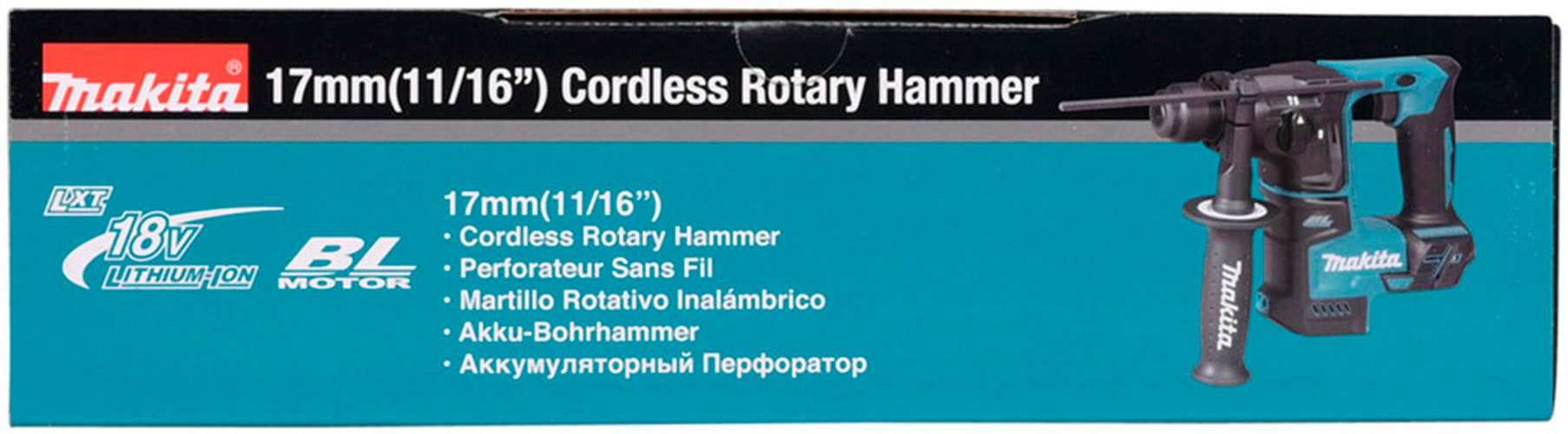 Makita Akku-Bohrhammer DHR171Z, max. 680 U/min, ohne Akku & Ladegerät