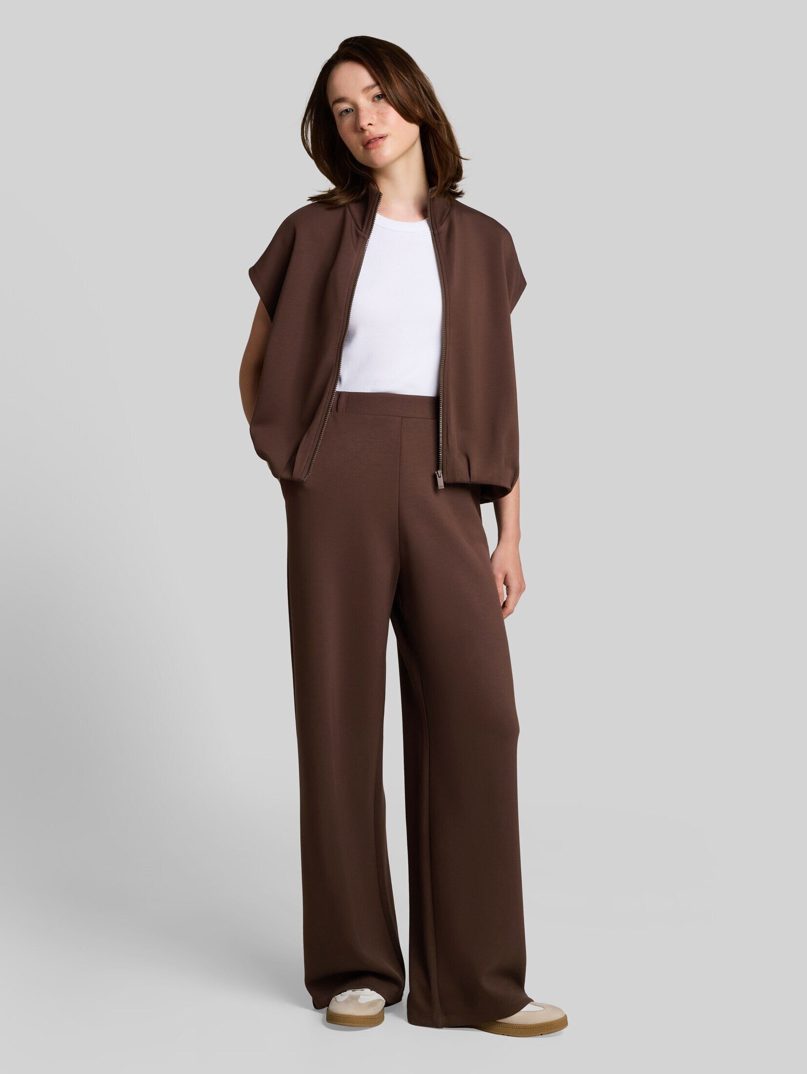 TOM TAILOR Denim Stoffhose Hosen & Chino Scuba Wide Leg Hose
