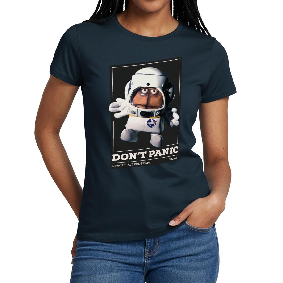 T-Shirt Bernd Das Brot Don't Panic Frauen T-Shirt