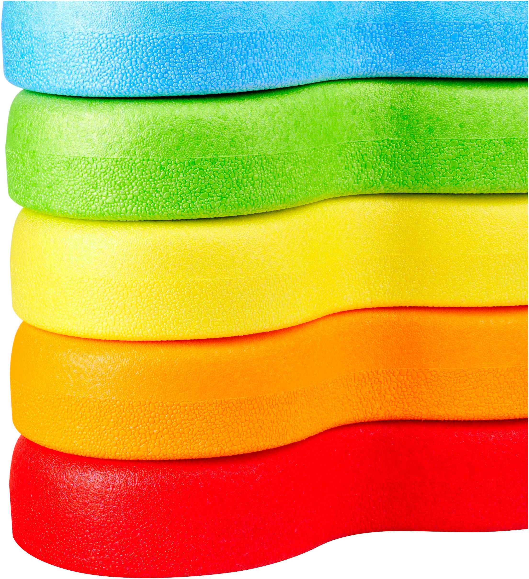 BIG Balancetrainer BIG Heppy Rocks, Spielsteine, mit drei verschiedenen Oberflächenstrukturen