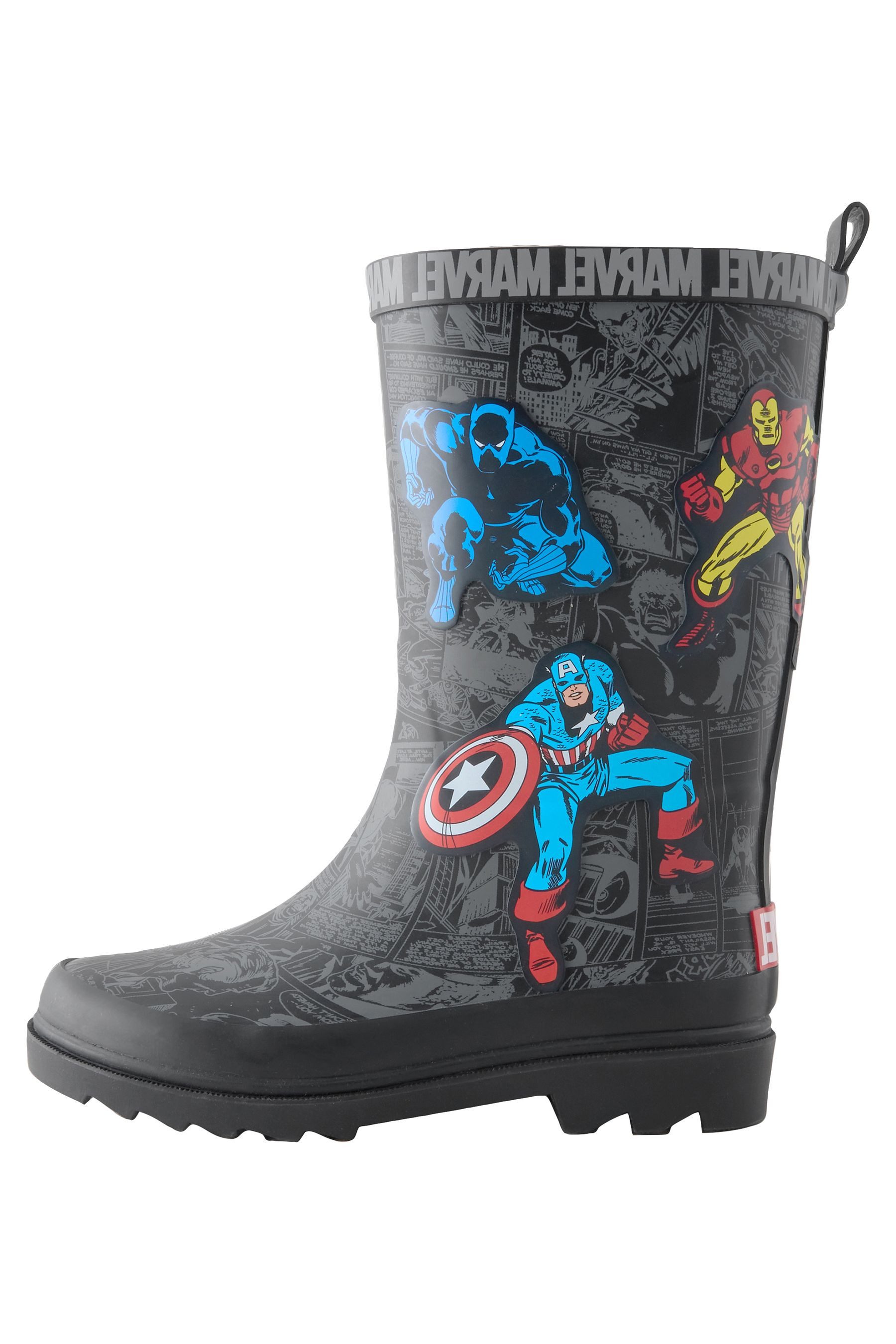 Next Gummistiefel, Marvel Comic-Print Gummistiefel (1-tlg) günstig online kaufen