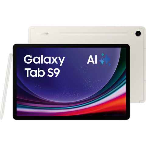 Samsung Galaxy Tab S9 WiFi Tablet (11", 128 GB, Android, AI-Funktionen)