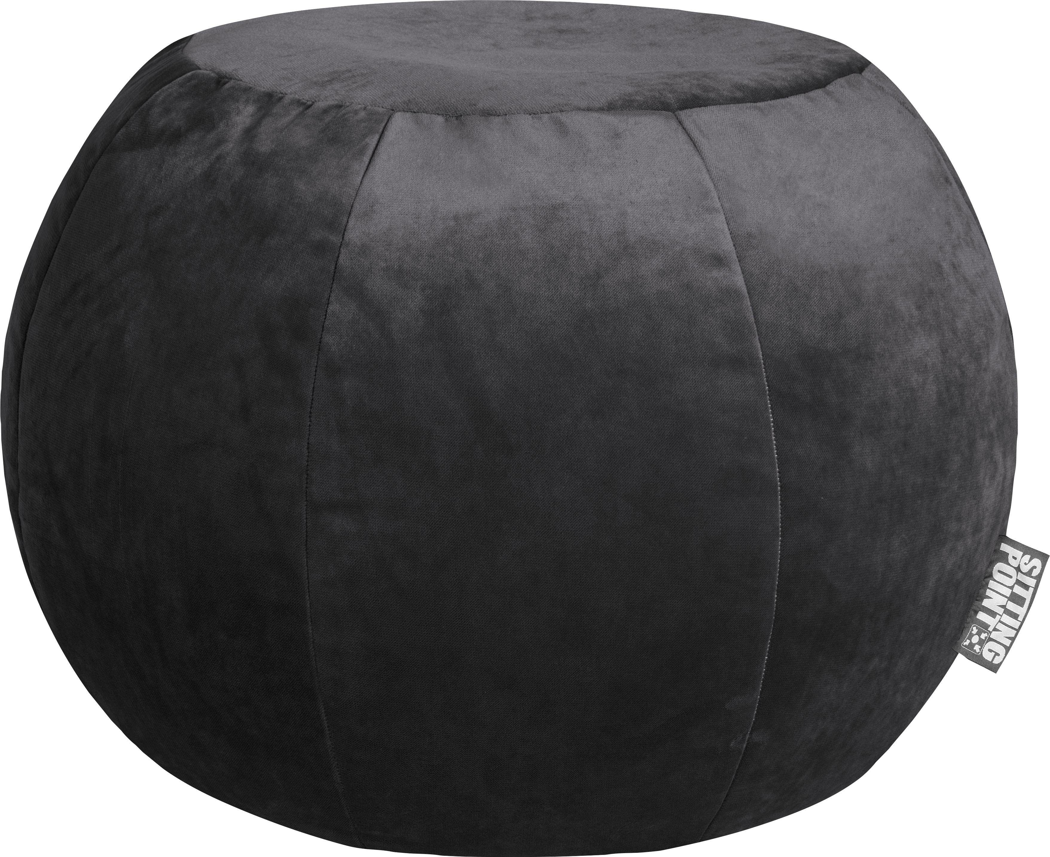 Sitting Point Sitzsack Sitzhocker Plump VELUTO, mit Innensack