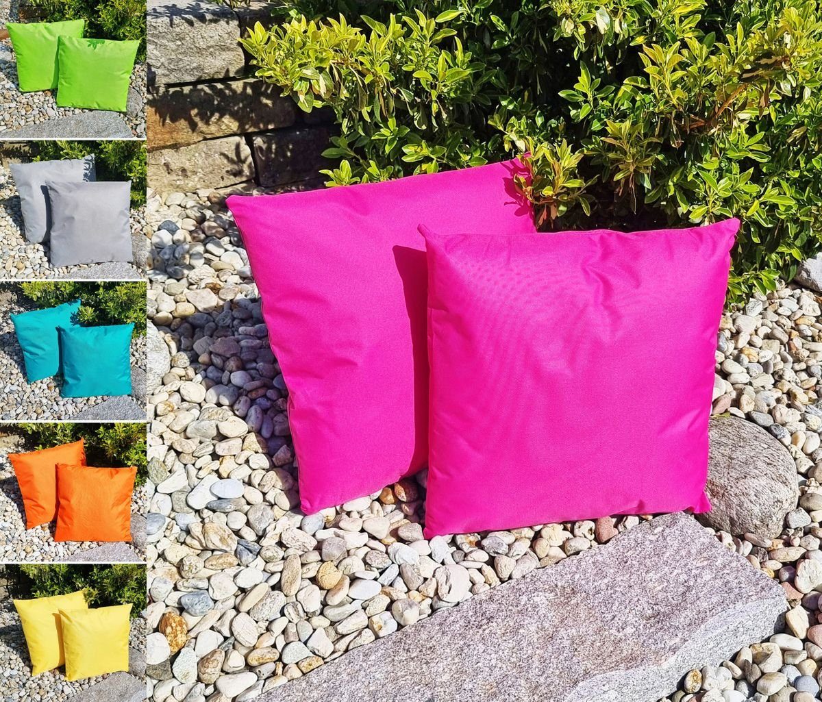 JACK Dekokissen JACK 45x45cm Outdoor Lounge Kissen Dekokissen inkl