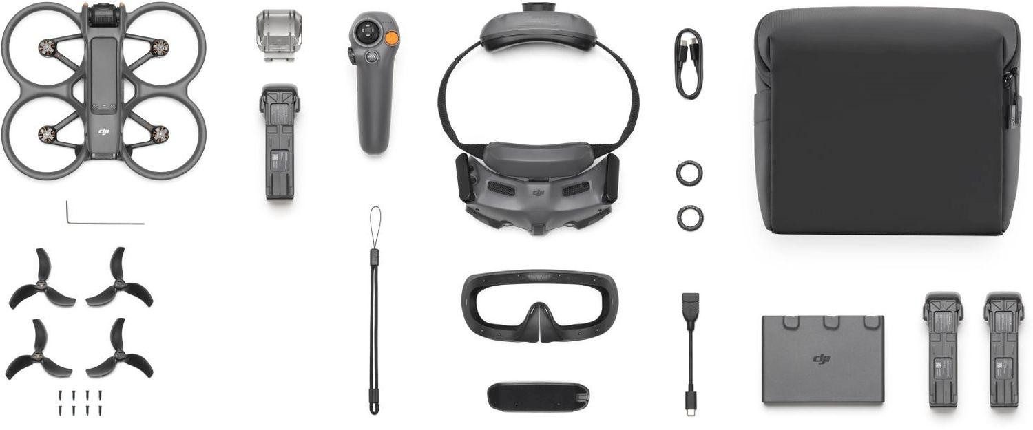 DJI RC-Quadrocopter Avata 2 Fly More Combo (Three Batteries)