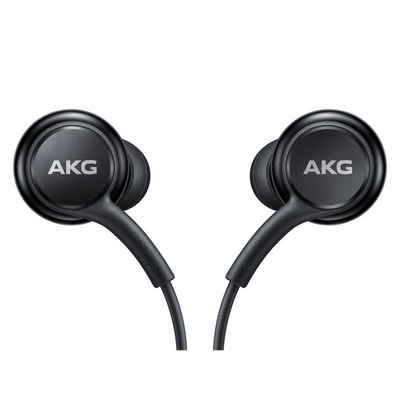 IK-Handelsgruppe EO-IC100 AKG-Kopfhörer für Samsung, In-Ear-Kopfhörer (Kabellänge: 1,2 m, 3 Tasten Steuerung, USB C Stecker)