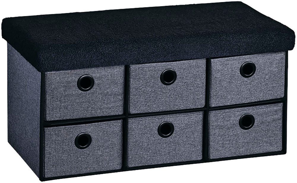 KESPER® Sitztruhe KESPER Sitzbank mit Aufbewahrungsboxen