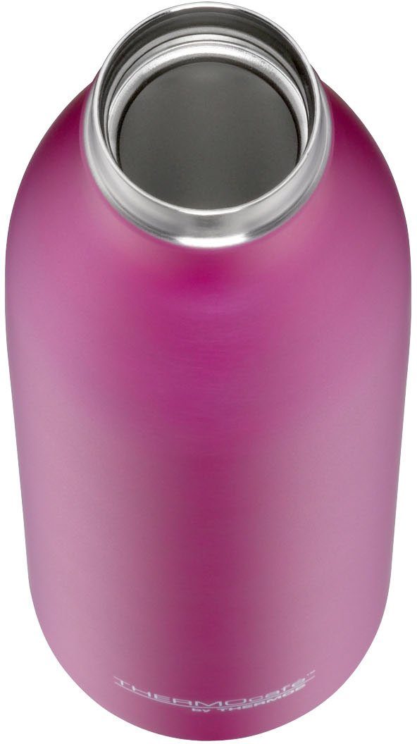 schlankes THERMOS Thermoflasche Edelstahl, Bottle, pink ThermoCaféTC Design