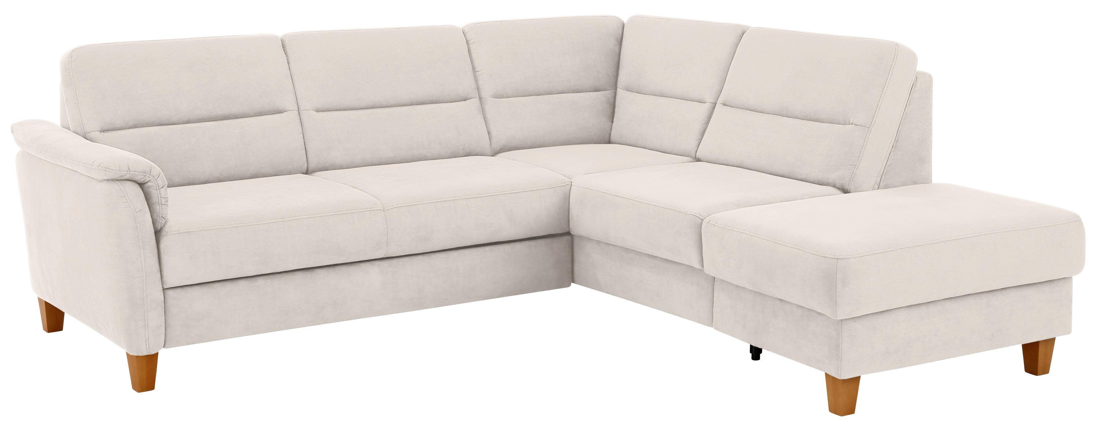 Home affaire Ecksofa Palmera L-Form, Federkern, günstig online kaufen
