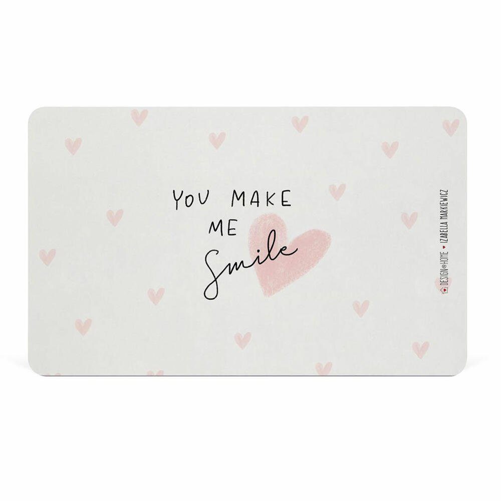 PPD Frühstücksbrett Make me Smile D@H Tray, Kunststoff