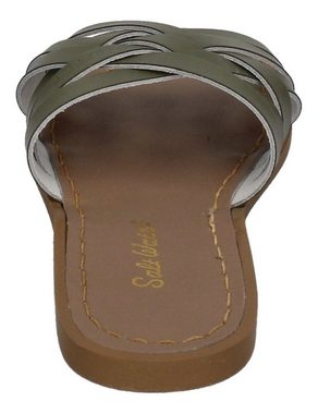 Salt Water RETRO SLIDE 6616 Keilpantolette Olive