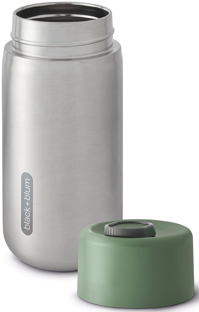 black+blum Coffee-to-go-Becher To Go, Edelstahl, Kunststoff, mit Vakuumisolierung, 340 ml