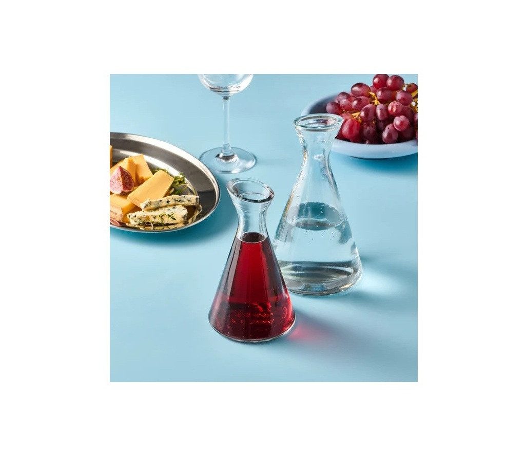 Stölzle-Oberglas Wasserkaraffe Glas-Karaffe Decanter Schräghalskaraffe Weinkaraffe 1L PISA