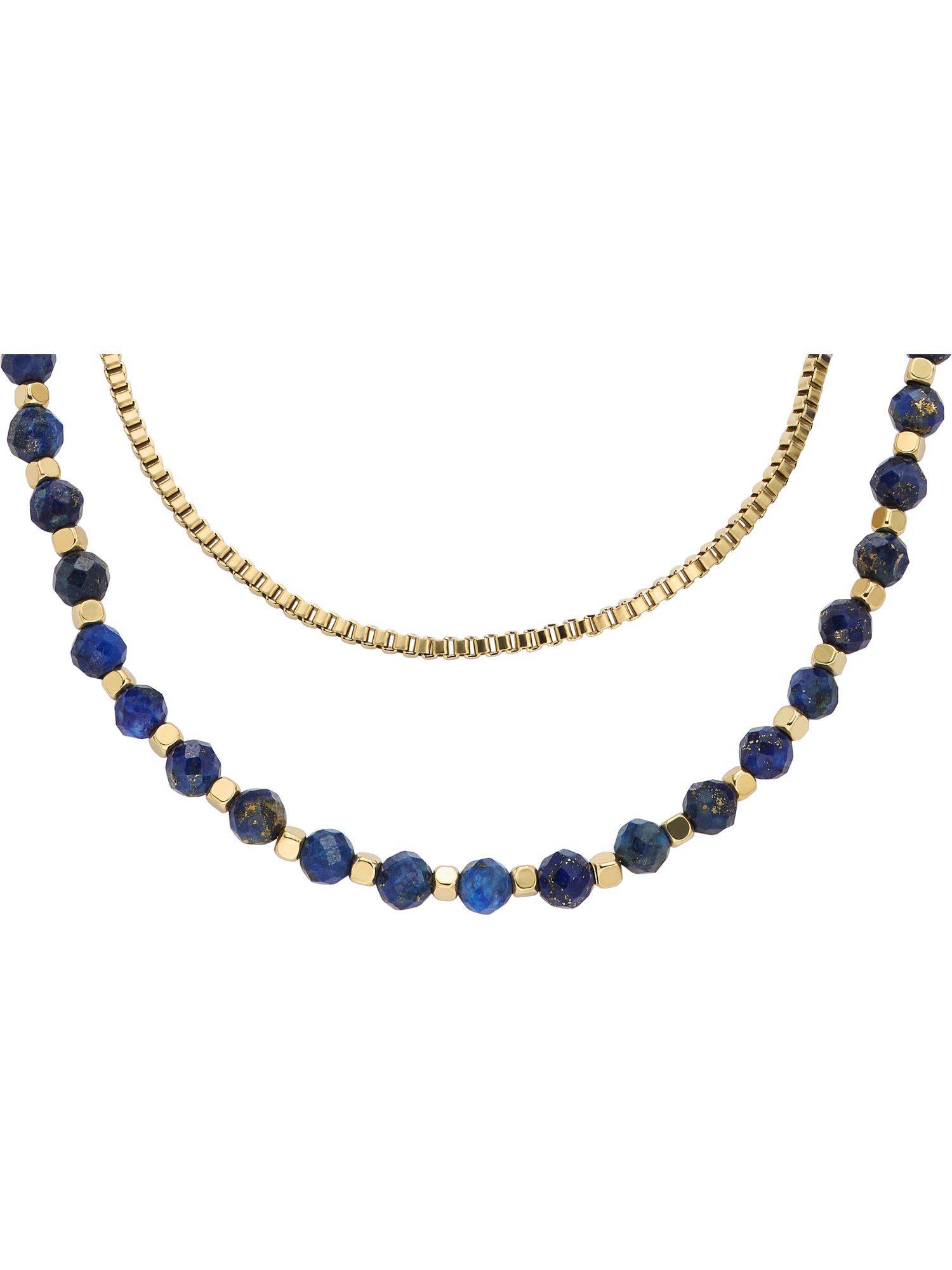 Fossil Collier Fossil Damen-Kette Edelst... Fossil Collier Fossil Damen-Kette Edelst...